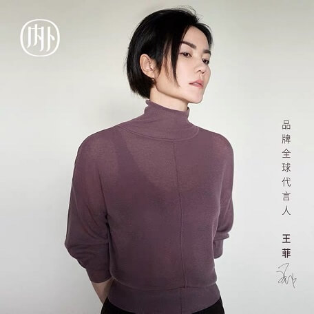 内外品牌全球代言人王菲 内外品牌全球代言人王菲