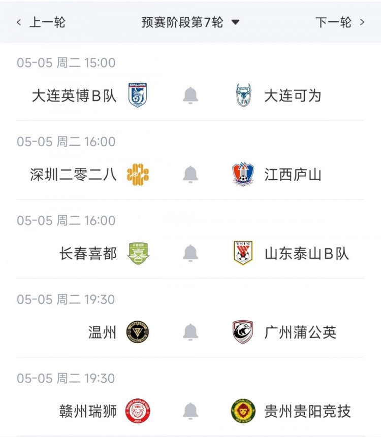 海港B队1-0泰安领跑北区,南区前四同积12分混战 海港B队1-0泰安领跑北区,南区前四同积12分混战