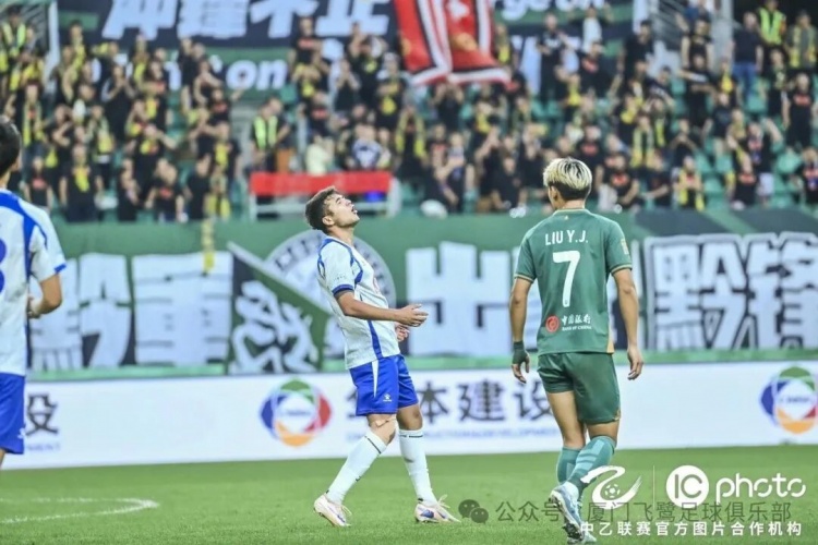 中乙榜首战：马冲冲头球定乾坤，厦门飞鹭0-1客负贵州贵阳竞技