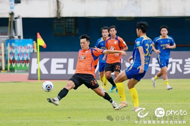 中乙-刘子铭头球首开纪录 厦门飞鹭1-2遭杭州临平吴越逆转主场不败告破