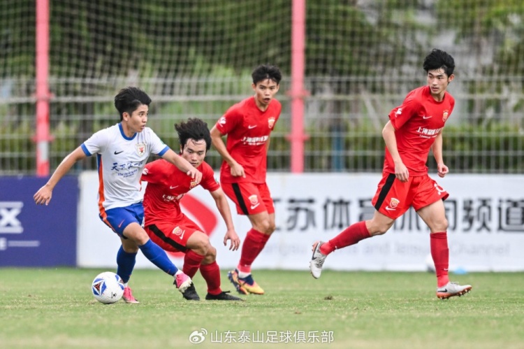 山东泰山B队3-1客胜海港富盛经开 提前两轮锁定争冠组
