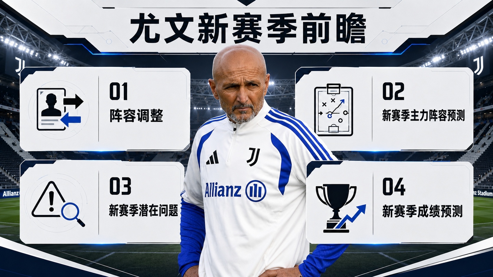 尤文图斯新赛季前瞻:中场硬度足够缺少发牌手,前锋线需重新设计